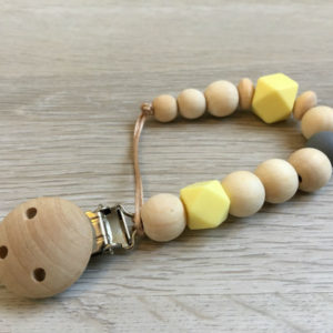 4 Attaches Tétine En Silicone Bébé - Chaîne Sucette Sécurisée - Cadeau Nouveau-Né
